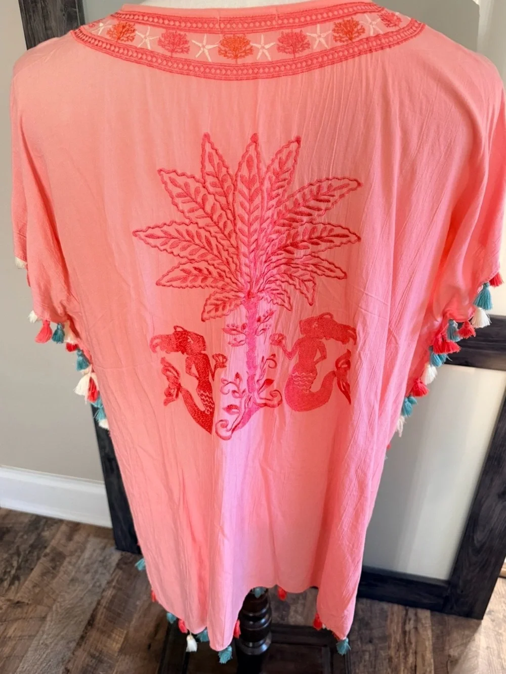 Cordelia Mermaid Kaftan Cover Up bySpartina 449 Size 0/S